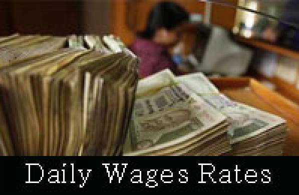 Daily Wages Rates