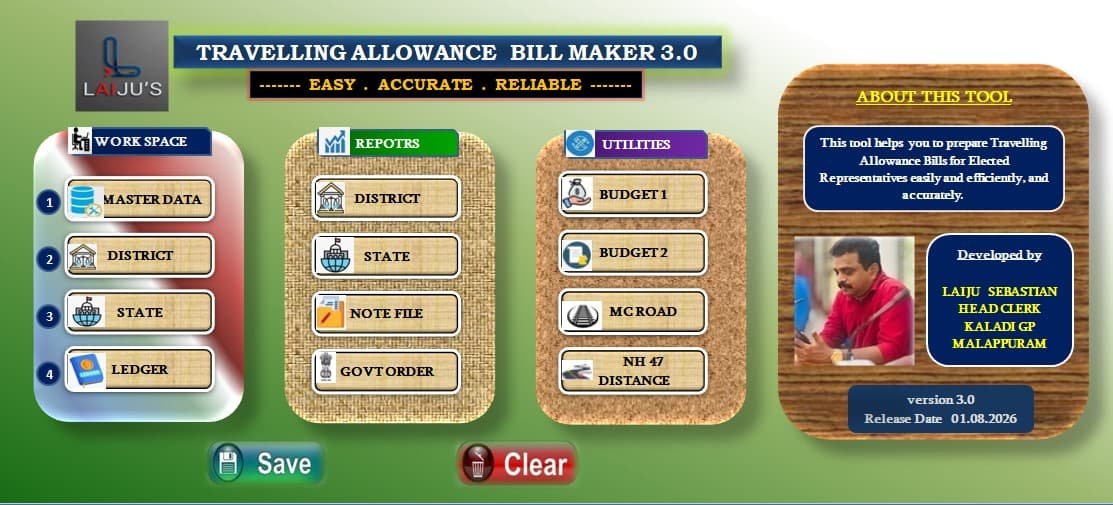 TA Bill - Elected Representative